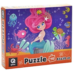 Пазли "Світ Русалки", 70 елм., Qbee