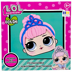 Раскраска пластилином "L.O.L. Surprise! CRYSTAL QUEEN", Lovin