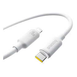 USB кабель Baseus E0426A01 Foamed Apple iPhone SE 2022 / iPhone 14 Pro Max / iPhone 14 Plus / iPhone 14 Pro / iPhone 14 / iPhone 13 Pro / iPhone 13 Mini / iPhone 13 / iPhone 13 Pro Max / iPhone 12 Mini / iPhone 12 Pro Max, Lightning, 1.0 м., Білий