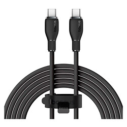 USB кабель Baseus P10355702111-B1 Pudding, Type-C, 1.0 м., Черный