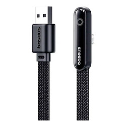 USB кабель Baseus P10382503121-01 MVP 3 Apple iPhone SE 2022 / iPhone 14 Pro Max / iPhone 14 Plus / iPhone 14 Pro / iPhone 14 / iPhone 13 Pro / iPhone 13 Mini / iPhone 13 / iPhone 13 Pro Max / iPhone 12 Mini / iPhone 12 Pro Max, Lightning, 2.0 м., Чорний