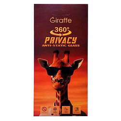 Захисне скло камери Apple iPhone 17 Pro, Giraffe, Антишпигун, Чорний