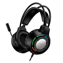 Наушники Borofone BO112 Wave, С микрофоном, Черный
