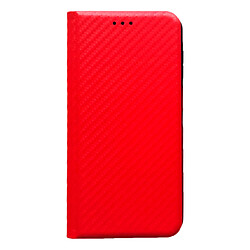 Чехол (книжка) Samsung A175 Galaxy A17 4G, Carbon Case, Красный