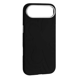 Чехол (накладка) Apple iPhone 17 Air, Flower Liquid, MagSafe, Черный