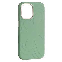 Чехол (накладка) Apple iPhone 17, Flower Liquid, MagSafe, Qingshan Jade, Зеленый