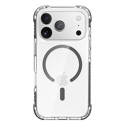Чехол (накладка) Apple iPhone 17 Pro, Rock Anti-Drop, MagSafe, Transparent Black, Прозрачный