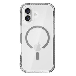 Чехол (накладка) Apple iPhone 17, Rock Anti-Drop, MagSafe, Transparent Black, Прозрачный