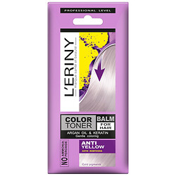 Бальзам для волос тонирующий L'ERINY "Антижелтизна", 30 мл