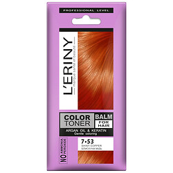 Бальзам для волос тонирующий L'ERINY "Блестящая медь 7.53", 30 мл