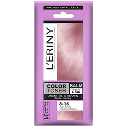 Бальзам для волос тонирующий L'ERINY "Розовая жемчужина 8.16", 30 мл