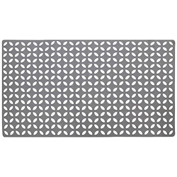 Коврик для ванны антискользящий прямоугольный "Узор"