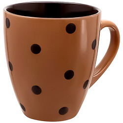 Кружка фарфоровая Grazie Горох MIX, 540 мл