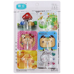 Набор крючков настенных детских, 6 шт.