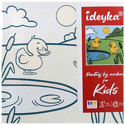 Картина по номерам "Kids", 25х25 см, Ідейка