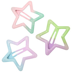 Набір заколок для волосся фігурних "Тік-так", 3 шт