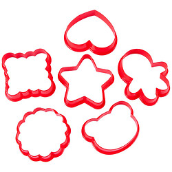 Набор форм для печенья пластиковых, 6 шт/уп