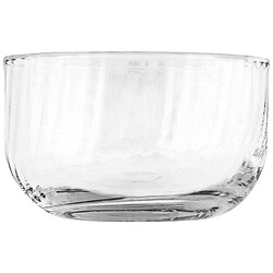 Салатник скляний круглий Nadir FIORE, прозорий, 110х65 мм