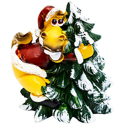 Статуэтка-копилка новогодняя Символ года Лошадь, микс