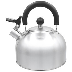 Чайник із нержавіючої сталі зі свистком VEZZER, 2,5 л