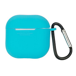 Чохол (накладка) Apple AirPods 4, Silicone Classic Case, Sky Blue, Синій