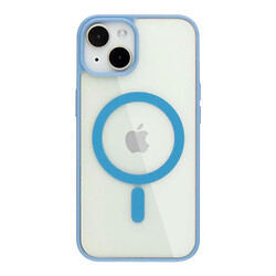 Чохол (накладка) Apple iPhone 15, Cristal Case Guard, MagSafe, Sierra Blue, Блакитний