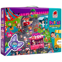 Игра настольная "Пазлы-детективы. Ярмарка конфет", Roterkafer