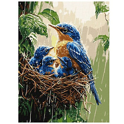 Картина по номерам "Весенний дождь", 30х40 см, Ідейка