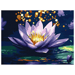 Картина по номерам "Магическая лилия", с красками металлик extra, 30х40 см, Ідейка