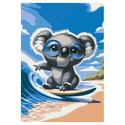 Картина по номерам "Держи волну", 40х28 см, Riviera Blanca