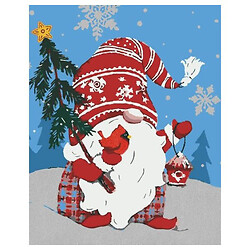 Картина по номерам с красками металлик "Новогодний секрет", 40х50 см, Riviera Blanca