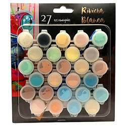 Краска акриловая художественная для живописи и декорирования, 27 цветов, Riviera Blanca