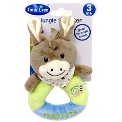 Мягкая игрушка-погремушка "ОСЛИК", Tony Lvee