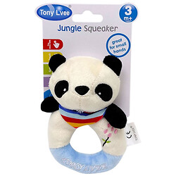 Мягкая игрушка-погремушка "ПАНДА", Tony Lvee