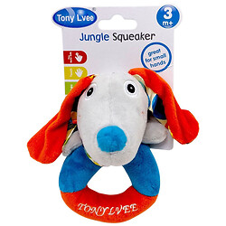 Мягкая игрушка-погремушка "СОБАЧКА", Tony Lvee