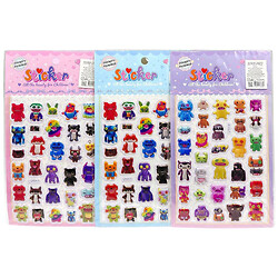 Наклейки декоративні "Фуглери", мікс, Malevaro