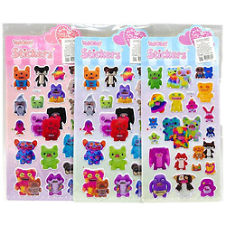 Наклейки декоративні "Фуглери", мікс, Malevaro