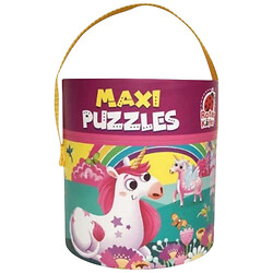 Настльная игра, макси пазл "Единорог / Maxi Puzzles. Unicorns", Roterkafer