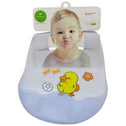 Силиконовый слюнявчик "Уточка", Mega Zayka