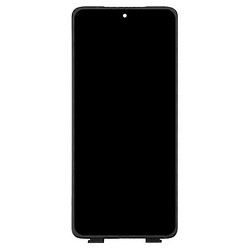 Дисплей (екран) Motorola Moto G84, З сенсорним склом, Без рамки, IPS, Чорний