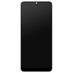 Дисплей (екран) Samsung M225 Galaxy M22, З сенсорним склом, Без рамки, IPS, Чорний