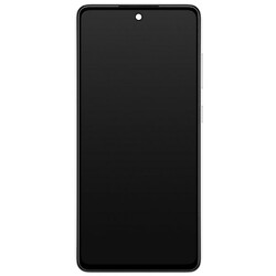 Дисплей (экран) Samsung A525 Galaxy A52 / A526 Galaxy A52, С сенсорным стеклом, С рамкой, IPS, Серебряный