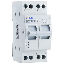 Ручной переключатель ввода RPV 2P 63A