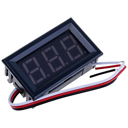 Встроенный вольтметр DC 4,5-30V синий дисплей