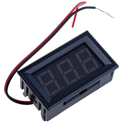 Вбудований вольтметр DC 4,5-30V зелений дисплей 0.56" (два дроти)