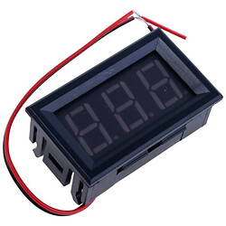 Вбудований вольтметр DC 4,5-30V червоний дисплей 0.56" (два дроти)