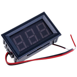 Вбудований вольтметр DC 4,5-30V синій дисплей 0.56" (два дроти)