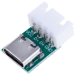 Перехідник модуль USB Type-C (F) USB2.0 to XH2.54-4P