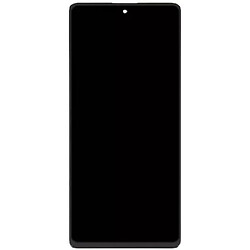 Дисплей (экран) Xiaomi Redmi Note 13 Pro Plus, С сенсорным стеклом, С рамкой, IPS, Черный