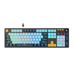Клавиатура Fantech ATOM107S MK893S MIZU, Синий